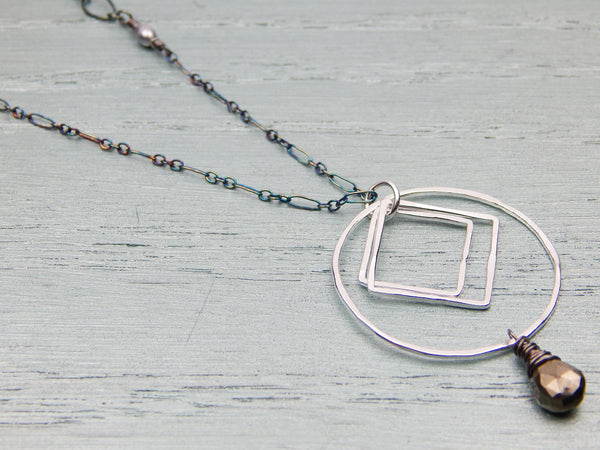 Arete Silver Necklace