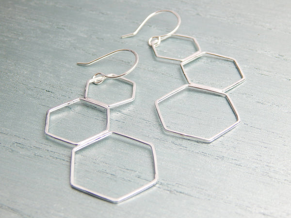 Aine Silver Earrings