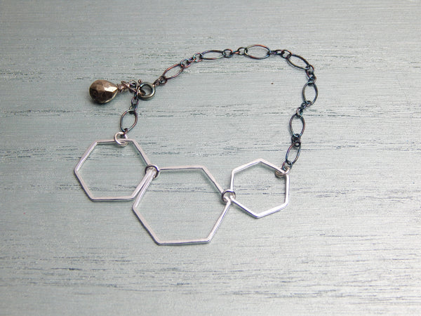 Aine Silver Bracelet