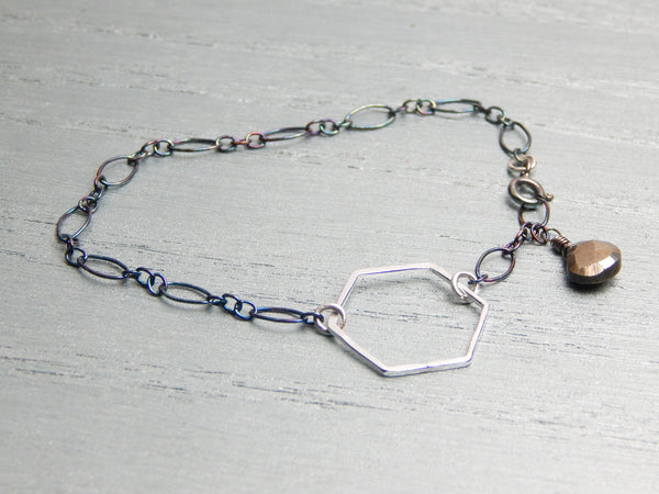 Dionysus Silver Bracelet